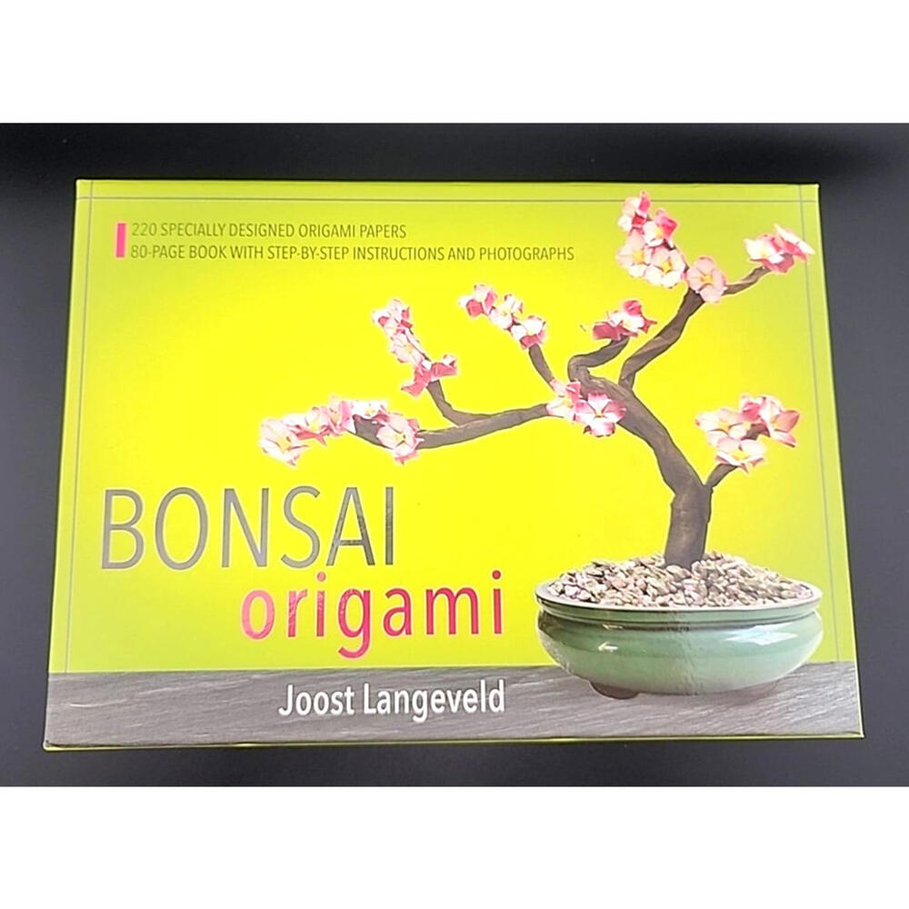 Bonsai Origami Craft Activity Kit nature Asian oriental paper art fold